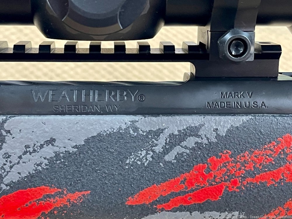 Weatherby Mark V Accumark 7MM WBY AG Rifle Carbon Stock Kahles K 525i 5-25 -img-20