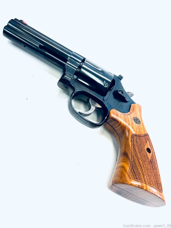 Smith & Wesson Model 586 357 Magnum 4in Blued Revolver - 6 Rounds-img-8