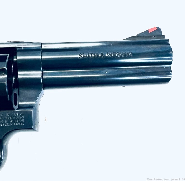 Smith & Wesson Model 586 357 Magnum 4in Blued Revolver - 6 Rounds-img-7