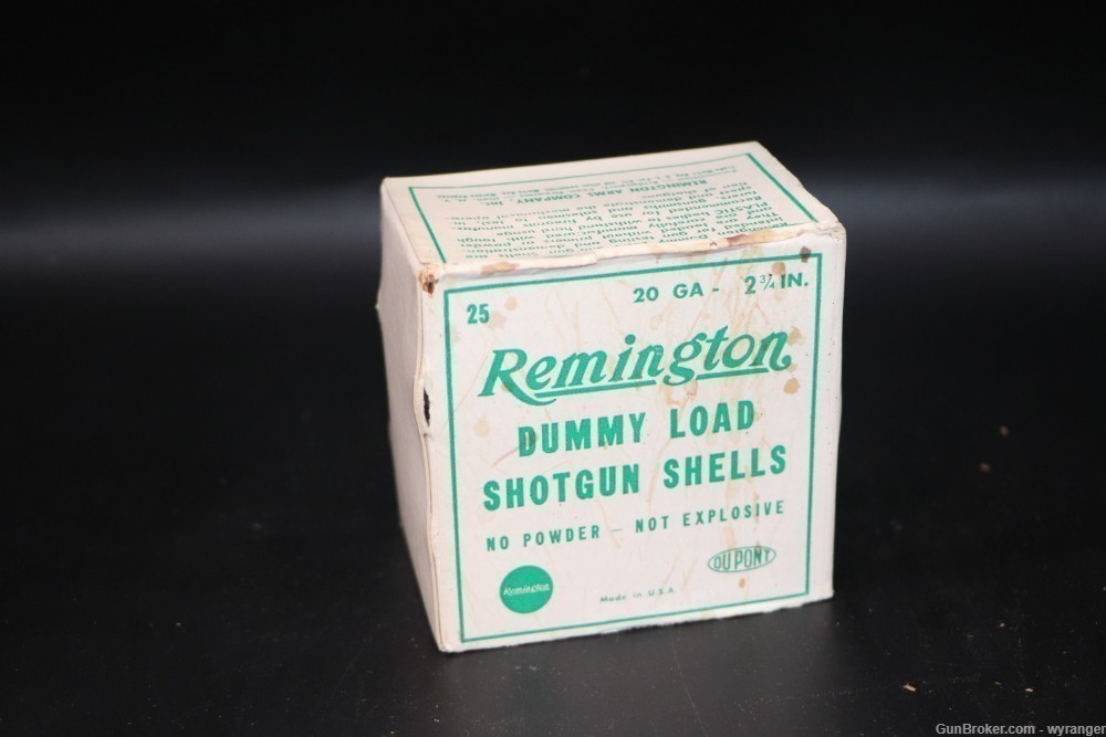 Remington 20 Gauge Dummy Load - Full Box-img-0