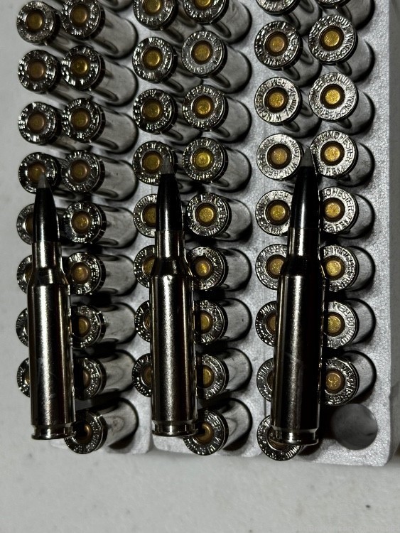 60 rounds Winchester Ballistic Silvertip 7mm-08 Rem 140gr polymer tip ammo-img-5