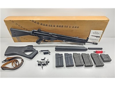 Heckler & Koch HK 911 7.62 NATO Box, Manual, PSG-1 Trigger & Original Parts