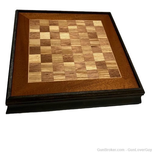 Bullet Casing Chess / Checker Set + Handmade Board-img-6