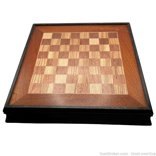 Bullet Casing Chess / Checker Set + Handmade Board-img-4