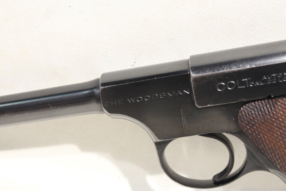 Colt Woodsman 22 LR Made in 1930-img-13