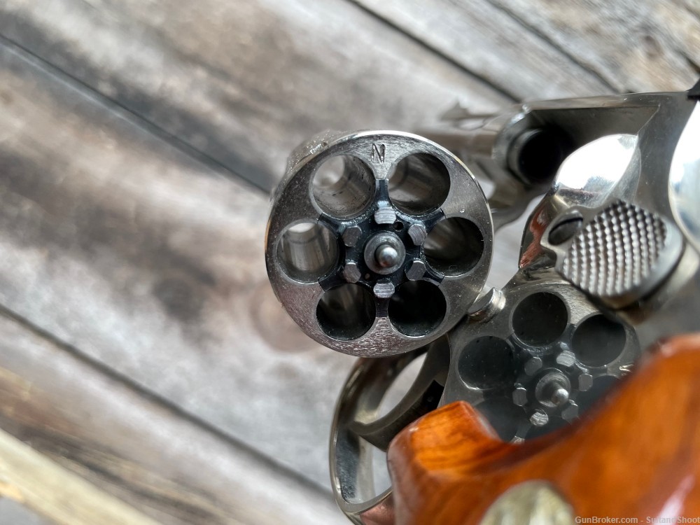 SMITH & WESSON 15-4 38 spl Nickel revolver-img-38