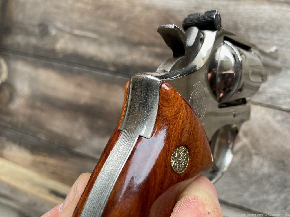 SMITH & WESSON 15-4 38 spl Nickel revolver-img-25