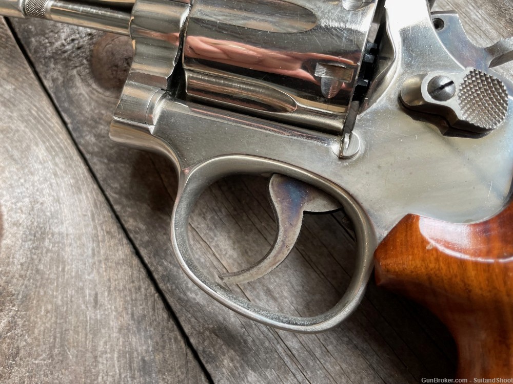 SMITH & WESSON 15-4 38 spl Nickel revolver-img-9