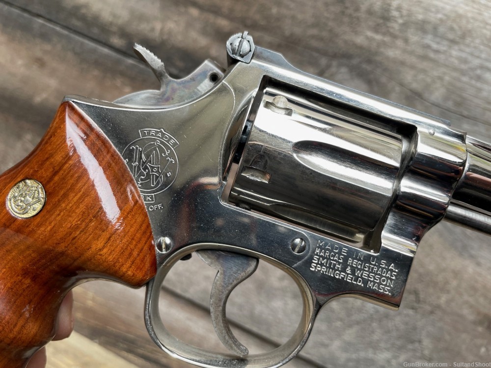 SMITH & WESSON 15-4 38 spl Nickel revolver-img-31