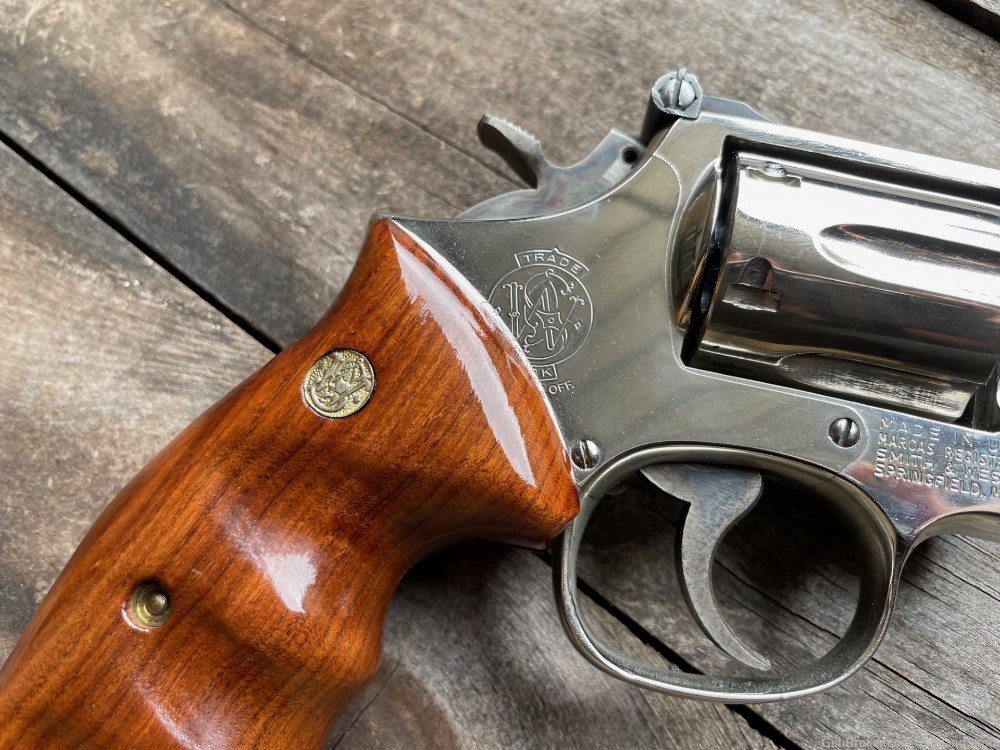 SMITH & WESSON 15-4 38 spl Nickel revolver-img-13