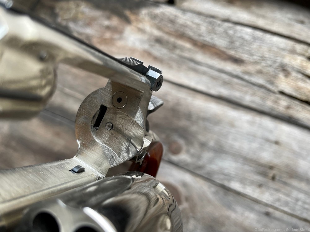 SMITH & WESSON 15-4 38 spl Nickel revolver-img-40