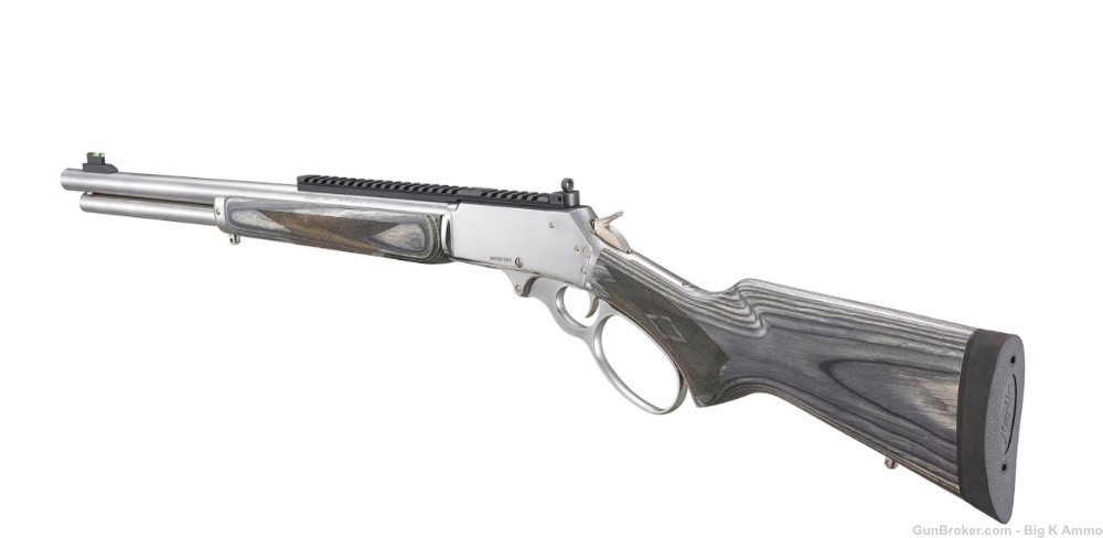Ruger Marlin 1895 SBL Rifle .45-70 Govt 6rd Capacity 19" Stainless Steel-img-2