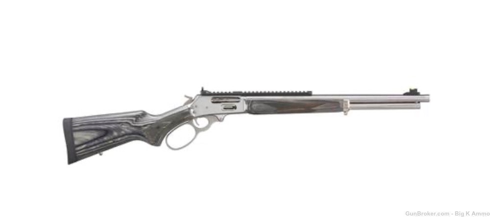 Ruger Marlin 1895 SBL Rifle .45-70 Govt 6rd Capacity 19" Stainless Steel-img-0