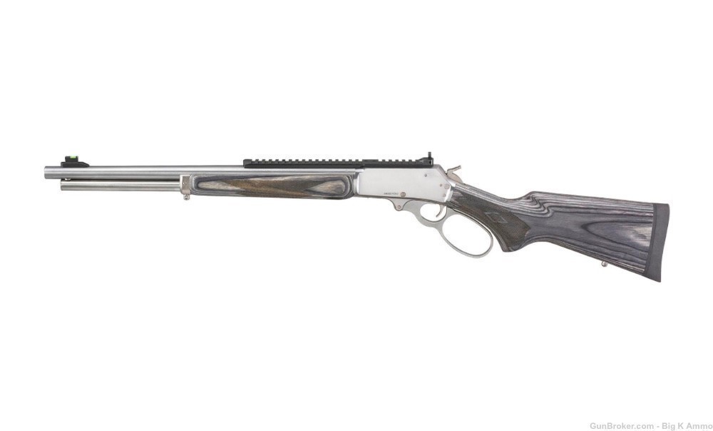 Ruger Marlin 1895 SBL Rifle .45-70 Govt 6rd Capacity 19" Stainless Steel-img-3