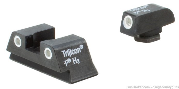 Trijicon Bright & Tough™ Night Sight Set - for Glock® Model 42-img-0