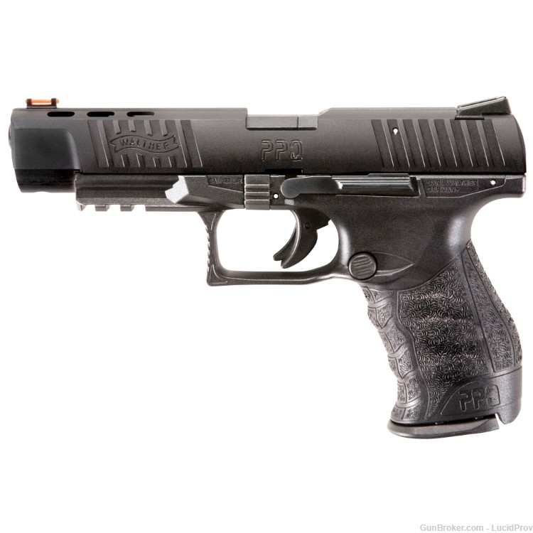 Walther PPQ 22 M2 5" Fiber Sights - 10 Round Mags / Black-img-0