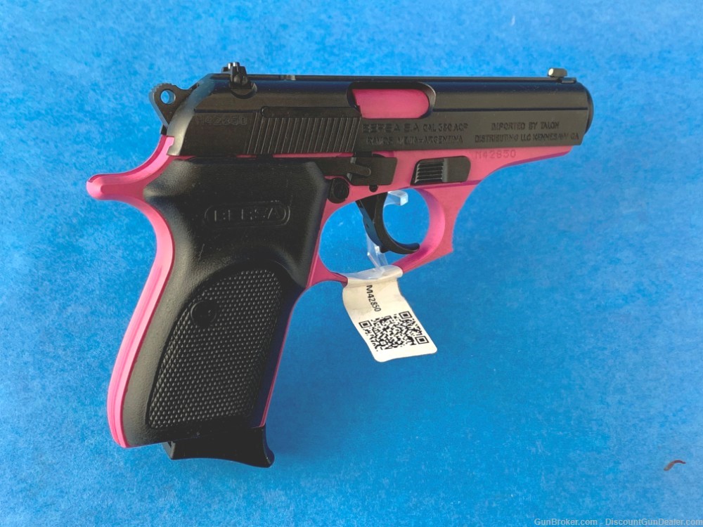 Bersa Thunder 380 Pink/Black .380 8 Rd - NIB-img-1