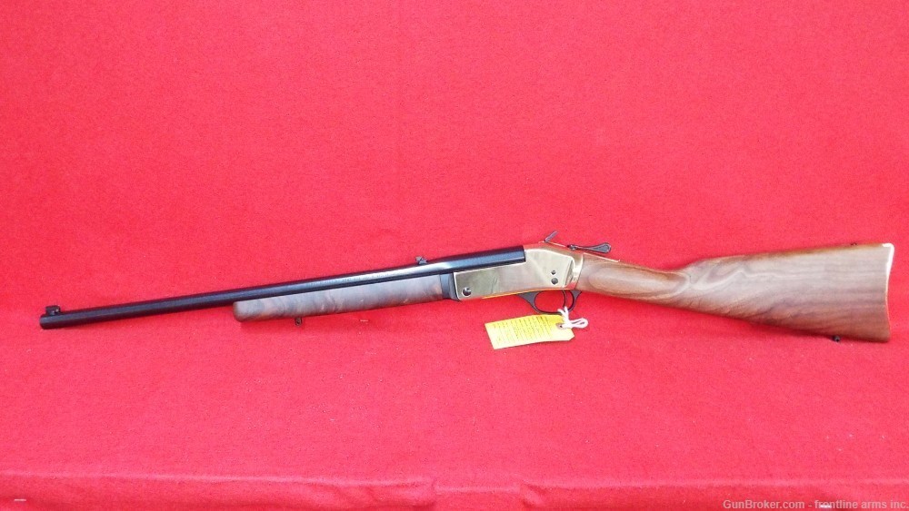 Henry Single Shot Rifle Brass 45-70 22" H015B-4570 (13885)-img-4