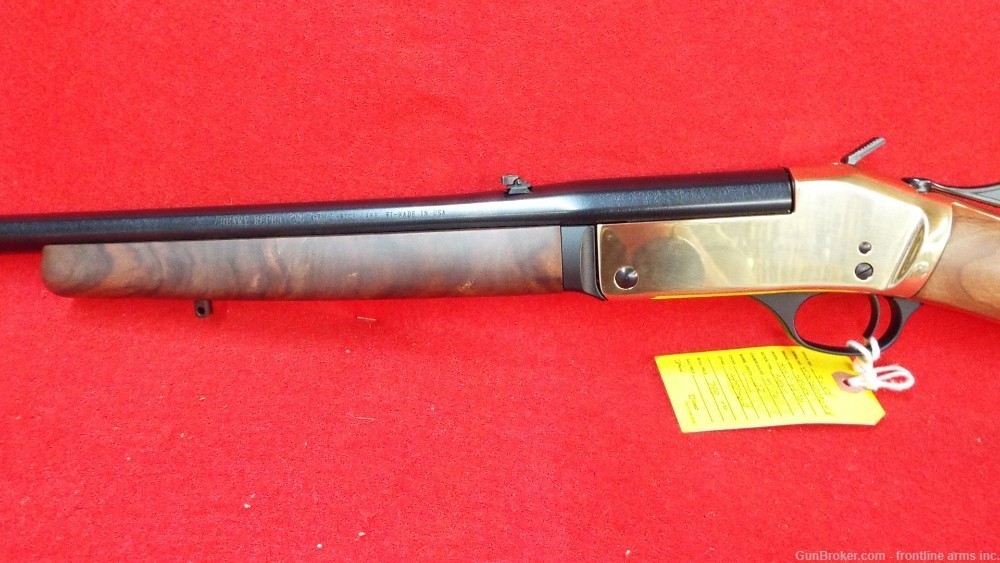 Henry Single Shot Rifle Brass 45-70 22" H015B-4570 (13885)-img-6
