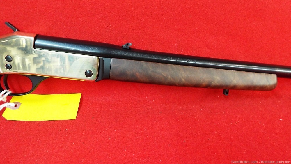Henry Single Shot Rifle Brass 45-70 22" H015B-4570 (13885)-img-2