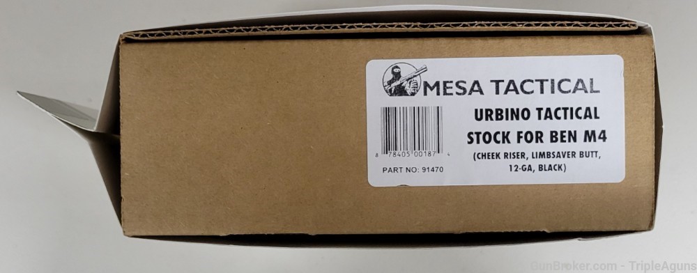 Mesa Tactical Benelli M4 Urbino stock riser Limbsaver and riser 91470-img-2