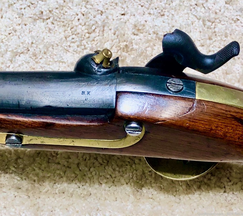 R0 US 1842 .54 Cavalry Pistol H.ASTON 1847, Very Good, Shooter......$ 700-img-11
