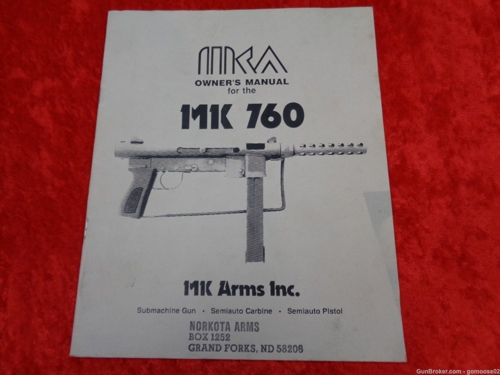 MK Arms MK760 760 9mm SMG S&W 76 Stock Magazine Machine Gun LNIB WE TRADE!-img-48