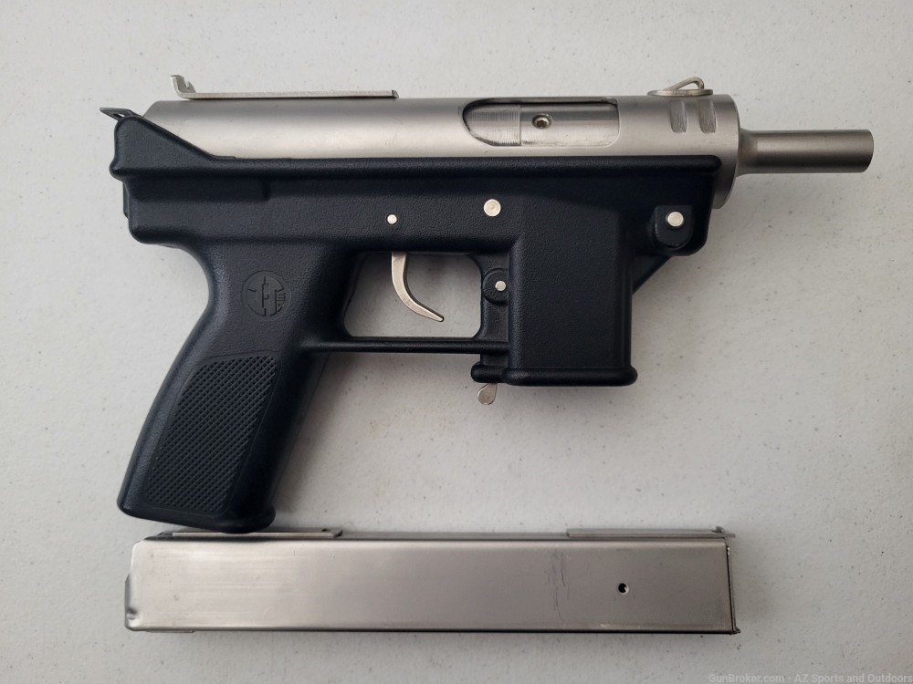 9mm Luger AB-10 Stainless Tec9 Rare 2" Barrel 32 Round Magazine-img-1