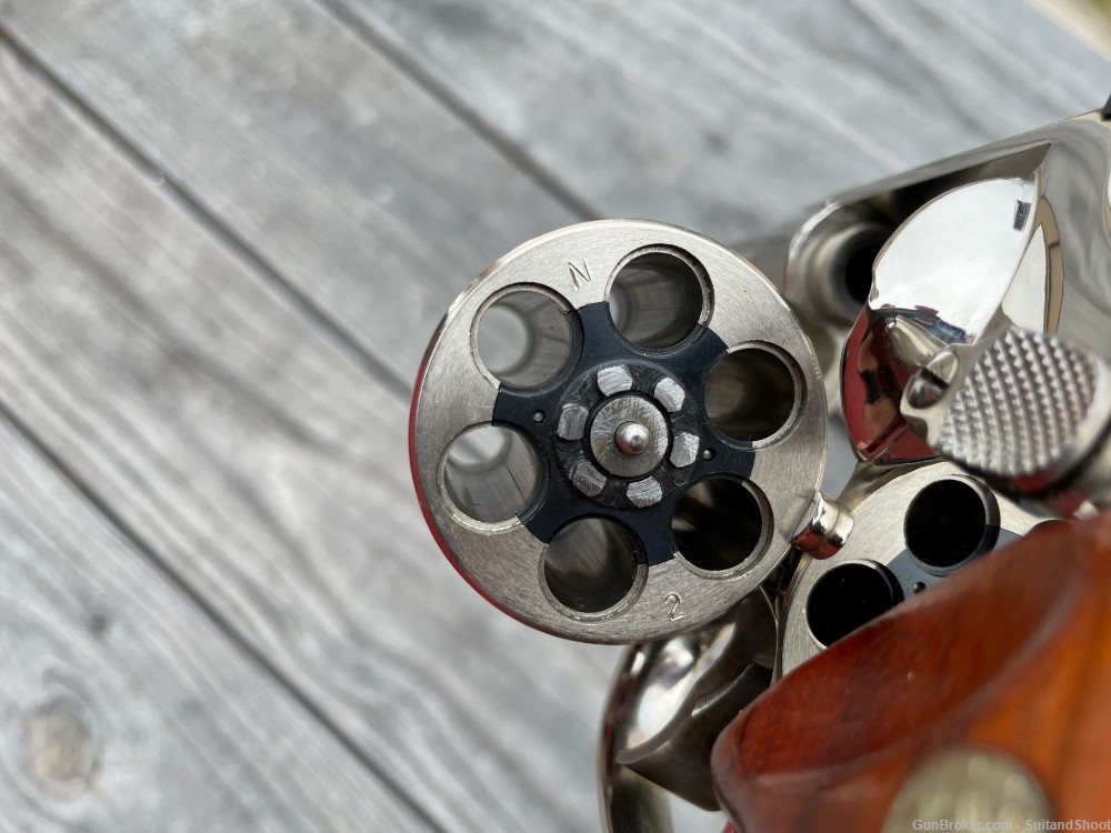 SMITH & WESSON 27-2 revolver .357 magnum nickel-img-49