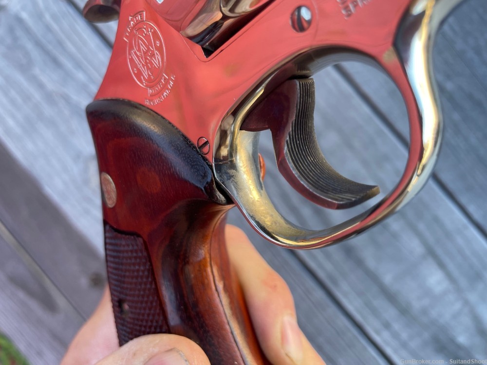 SMITH & WESSON 27-2 revolver .357 magnum nickel-img-94