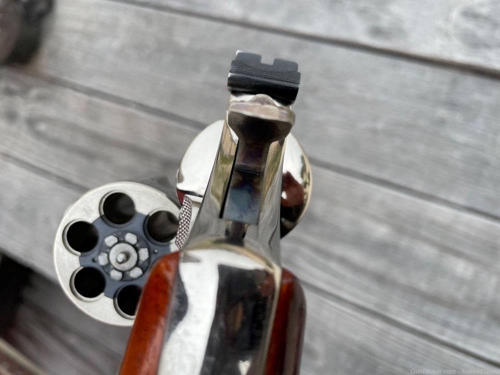 SMITH & WESSON 27-2 revolver .357 magnum nickel-img-55