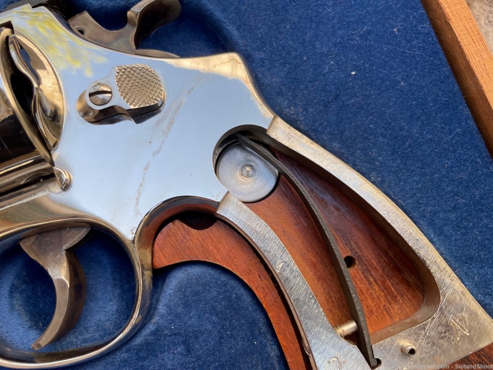 SMITH & WESSON 27-2 revolver .357 magnum nickel-img-69