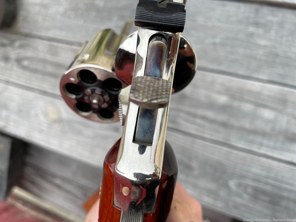 SMITH & WESSON 27-2 revolver .357 magnum nickel-img-56