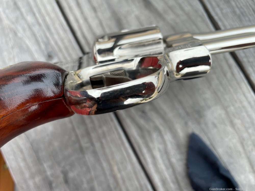 SMITH & WESSON 27-2 revolver .357 magnum nickel-img-36