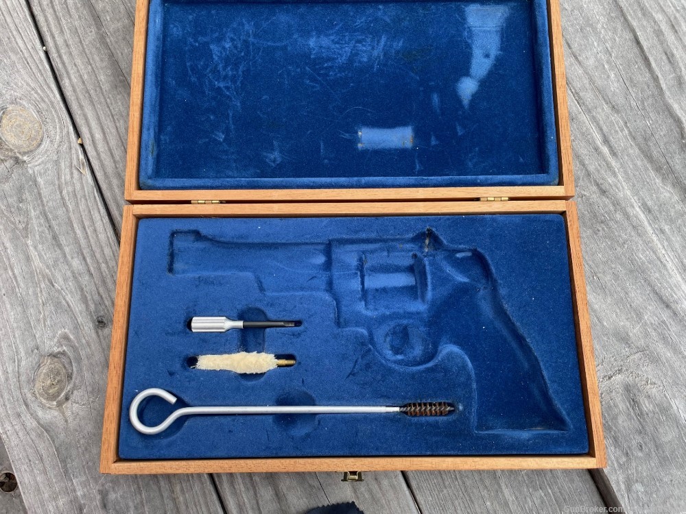 SMITH & WESSON 27-2 revolver .357 magnum nickel-img-72