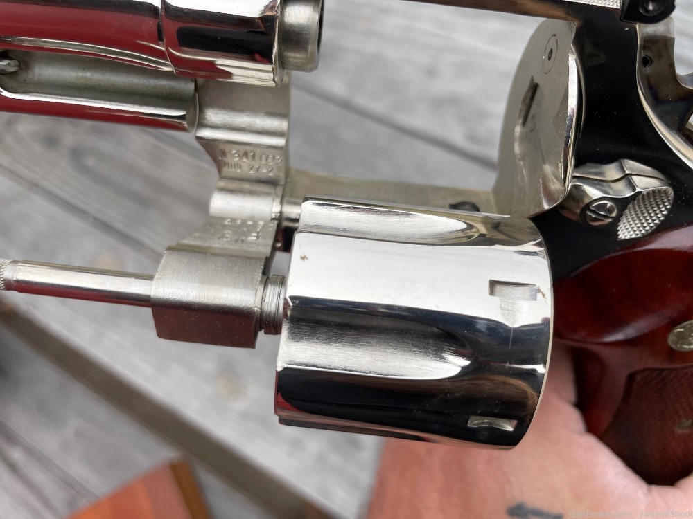 SMITH & WESSON 27-2 revolver .357 magnum nickel-img-61