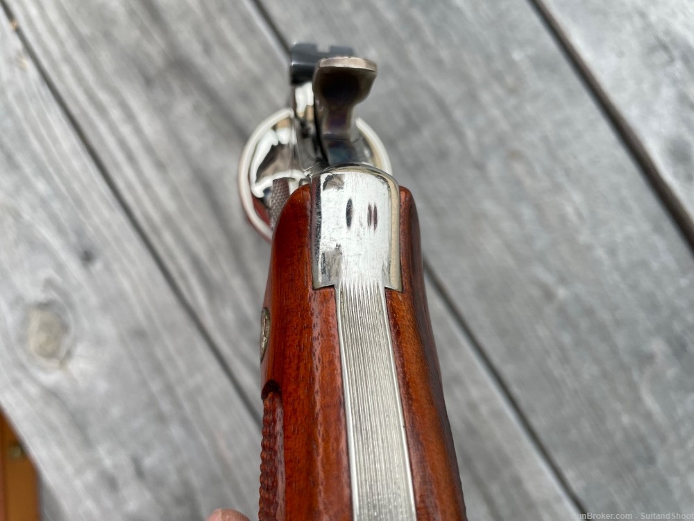 SMITH & WESSON 27-2 revolver .357 magnum nickel-img-106