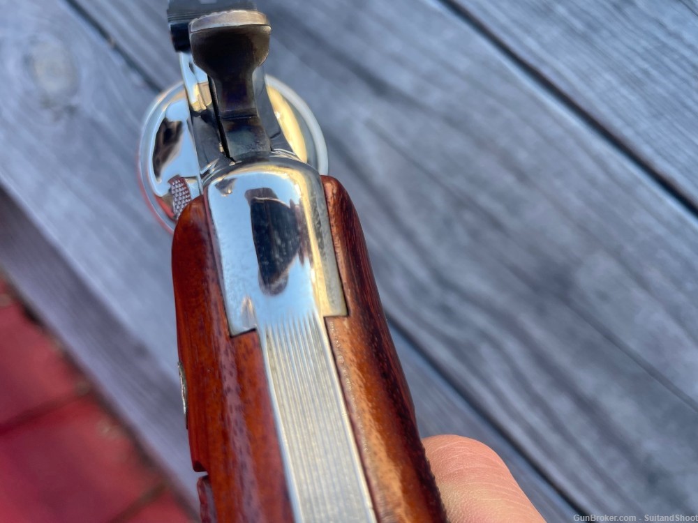 SMITH & WESSON 27-2 revolver .357 magnum nickel-img-107