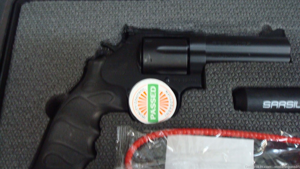 SAR USA by Sarsilmaz Revolver - .357/.38 - 6 Shot - Black - SARSR38BL4-img-0