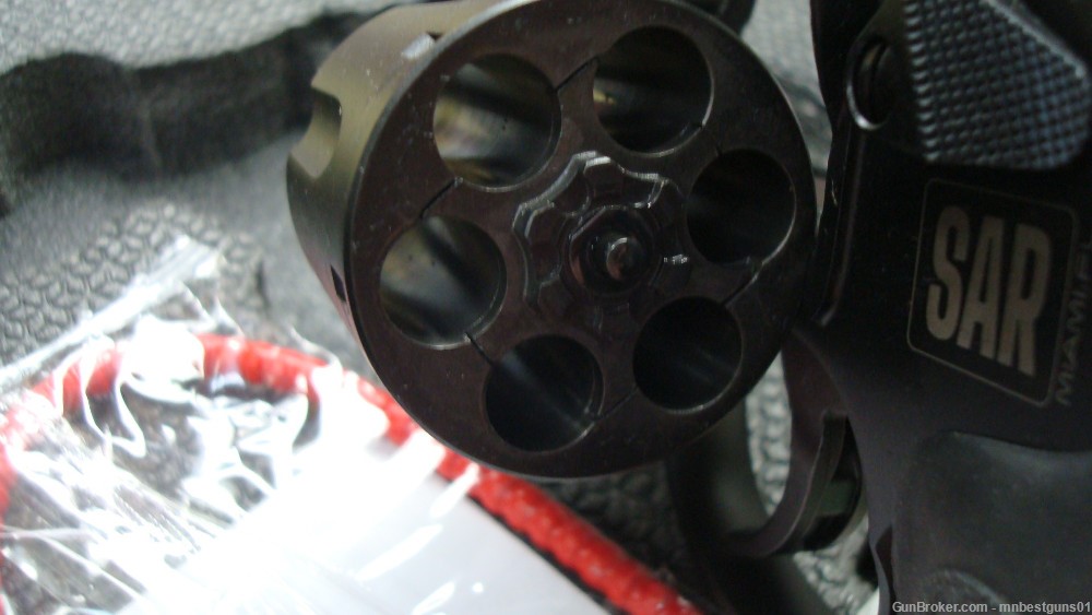 SAR USA by Sarsilmaz Revolver - .357/.38 - 6 Shot - Black - SARSR38BL4-img-8