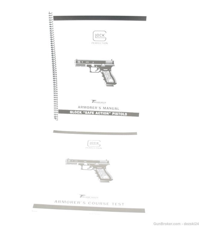 GLOCK PERFECTION ARMORERS MANUAL BOOKLET 2002 17 19 22 23 26 27 34 35 36-img-0