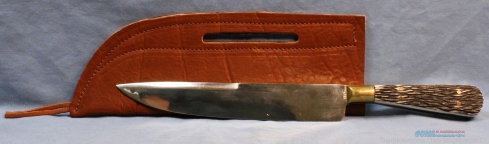 Kentucky Rifleman's knife replica with Leather Sheath-img-0