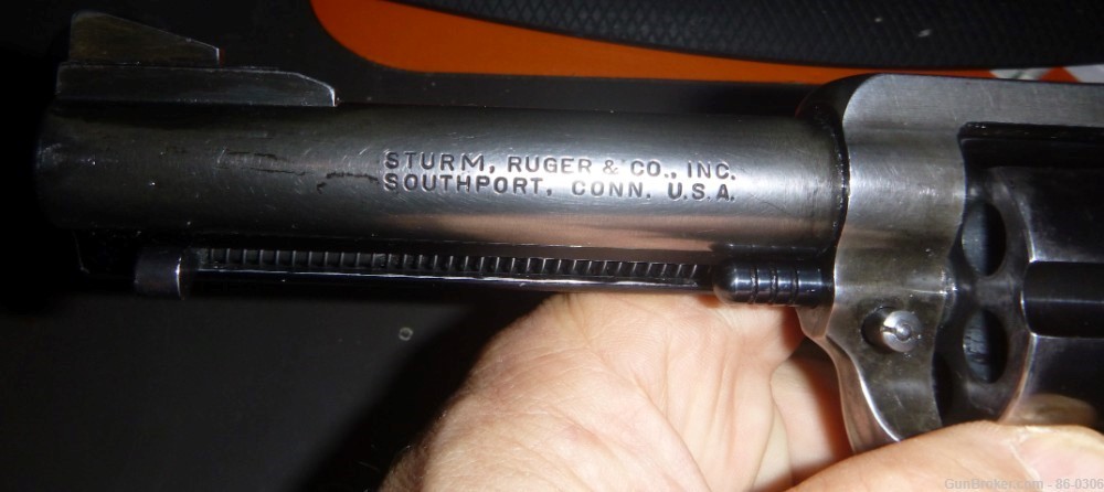 Ruger Blackhawk 3 Screw CA 1965 4 1/2 inch barrel .357-img-0