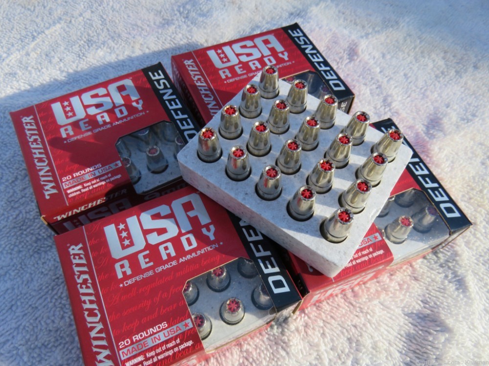 Winchester 9mm +P 124grain 100 Rounds Red HP. The Best you can get !-img-15