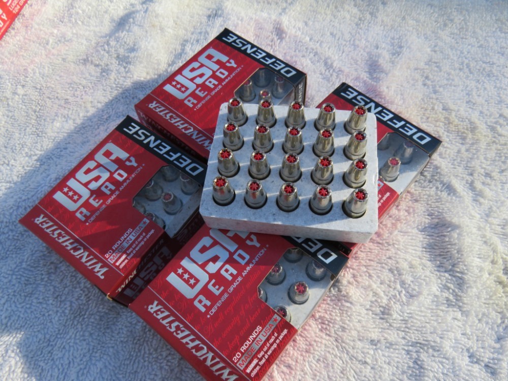 Winchester 9mm +P 124grain 100 Rounds Red HP. The Best you can get !-img-0