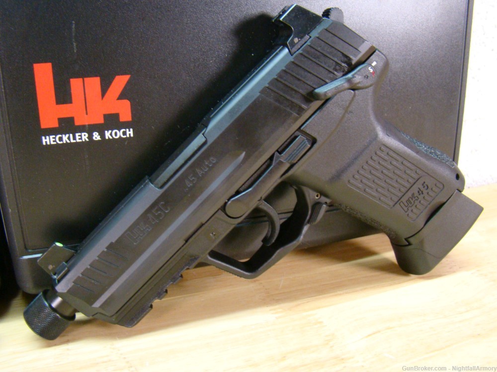 Pair of H&K HK45C Tactical V1 HK-45 .45ACP Pistols TB consec serial #'s! HK-img-2