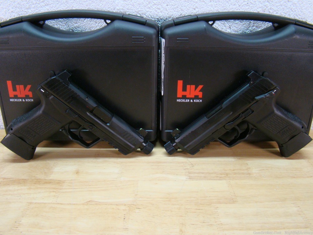 Pair of H&K HK45C Tactical V1 HK-45 .45ACP Pistols TB consec serial #'s! HK-img-14