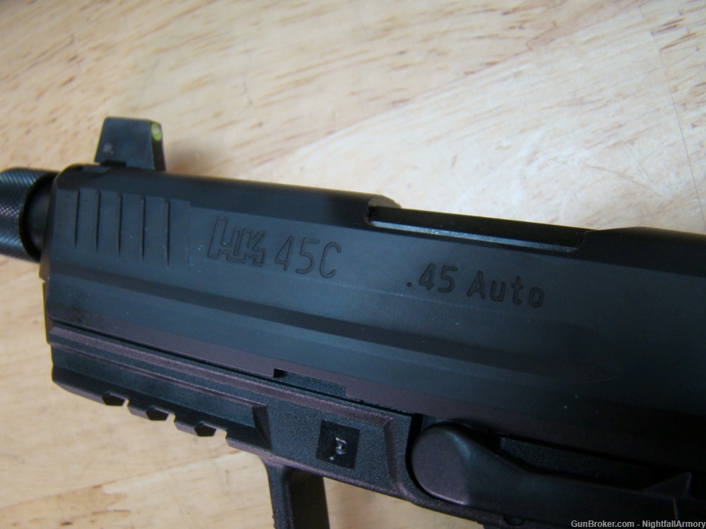 Pair of H&K HK45C Tactical V1 HK-45 .45ACP Pistols TB consec serial #'s! HK-img-11