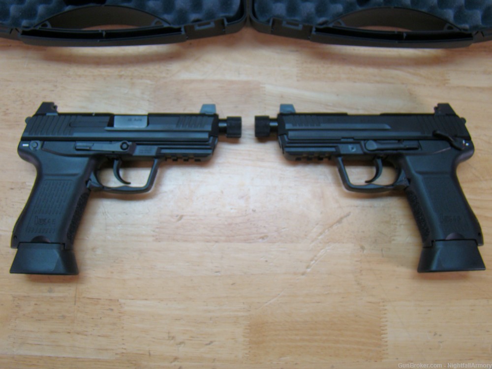 Pair of H&K HK45C Tactical V1 HK-45 .45ACP Pistols TB consec serial #'s! HK-img-6