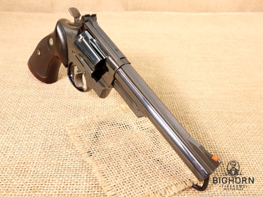 Smith & Wesson/S&W, 1957, Pre-Model 29, .44 Magnum 6.5" Diamond CB Grips -img-9